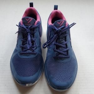 VIONIC WOMENSBRISK MILES COMFORT ATHLETIC RUNNING TPU SNEAKER BLUE PINK SIZE 7